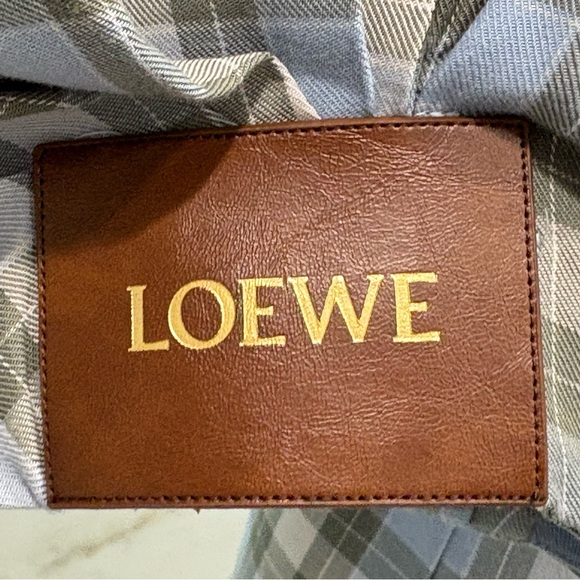 LOEWE Checked Draped Jacket — Like New | Authentic - Picture 11 of 13